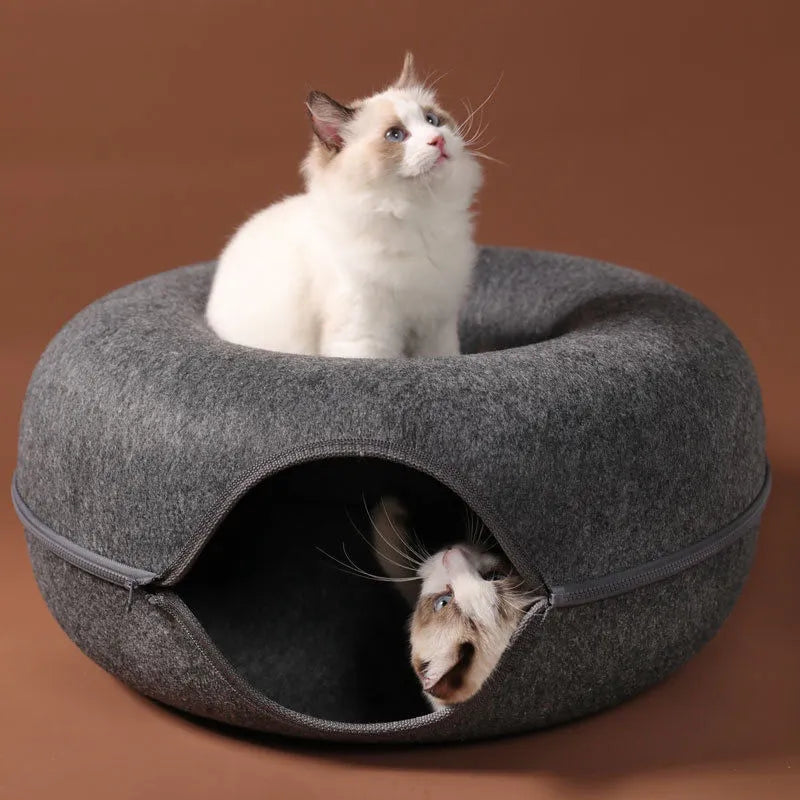 The donut basket for cats